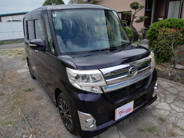 タント カスタムＲＳ　ＳＡ　両側電動スライドドア　スマートキー　プッシュスタート　ナビ　フルセグ　ＥＴＣ　トラクションコントロール　プライバシーガラス　セキュリティ（4枚目）
