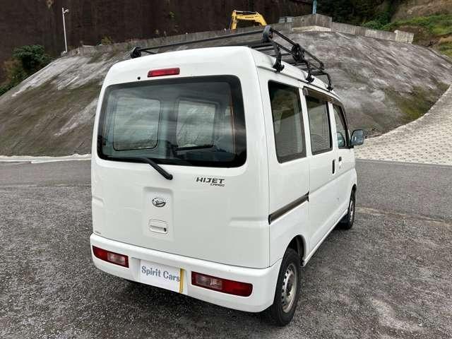 ハイゼットカーゴ スペシャル 4WD ハイルーフ ルーフキャリア オートマ車 エアコン パワーステアリング 運転席助手席エアバック 両側スライドドア(7枚目)