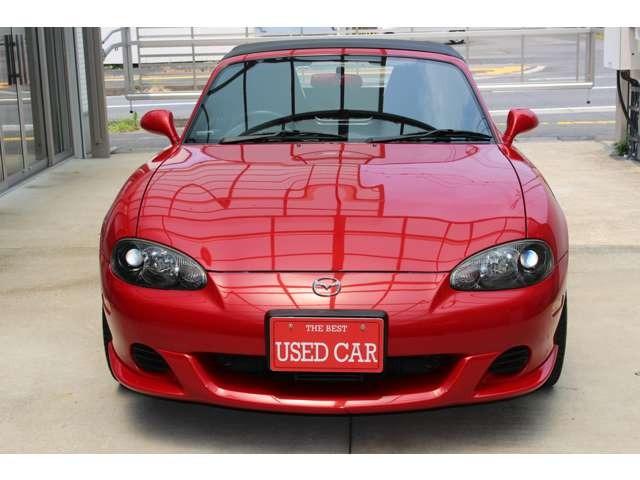ロードスター 　３５０台限定車・ターボ・６速ミッション・専用エアロ・純正１７インチアルミ・ロールバー・キーレス・ＥＴＣ・保証書／取説／スペアキー・Ｗ／Ｐ・タイミングベルト交換・オイル漏れ修理（2枚目）