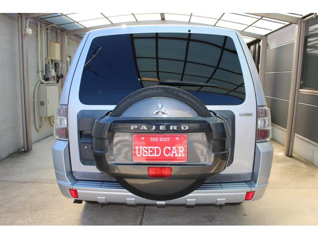 パジェロ ロング　エクシード　キーレス・ＨＩＤライト・ＥＴＣ・保証書／取説／スペアキー有り・下取り車（5枚目）