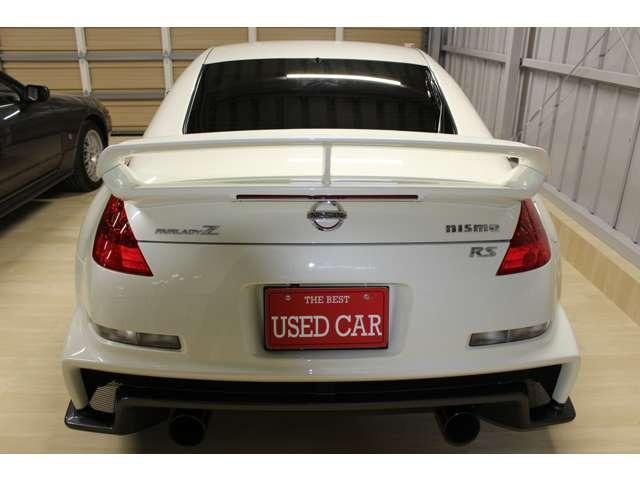 フェアレディＺ バージョンニスモ　タイプ３８０ＲＳ　ＦＵＪＩＴＳＵＢＯエキマニ・Ｍｉｎｅ’ｓフロントパイプ・ａｍｕｓｅフルチタンマフラー・Ｑｕａｎｔｕｍ車高調・ＢＢＳＲＧ－Ｒ１９ＡＷ・ＡＲＣオイルクーラー・ナビＴＶ・Ｂカメラ・保証書／取説／スペアキー有（5枚目）