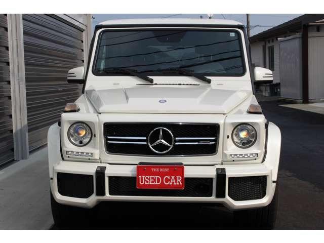Ｇクラス Ｇ６３　エクスクルーシブインテリアパッケージ・カーボンファイバーインテリアトリム・赤黒本革シート・サンルーフ・純正ナビＴＶ・Ｂカメラ・Ｒ６年約２．８万キロ時タイヤ４本バッテリー交換・保証書／取説／スペアキー有（2枚目）