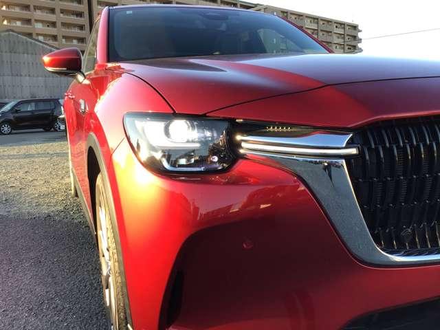 CX-60 3.3 XD エクスクルーシブ モード ディーゼルターボ 大型サンルーフ BOSEサウンドシステム 衝突軽減 パワーシート USB スマートキー クリアランスソナー 盗難防止装置 アルミホイール シートヒーター バックモニター 横滑り防止装置 キーレス(5枚目)