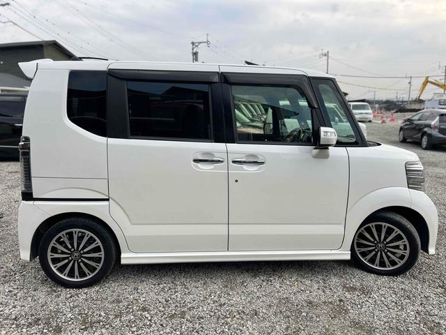 Ｎ－ＢＯＸカスタム Ｇ・ターボＬパッケージ　ＥＴＣ　バックカメラ　両側電動スライドドア　ナビ　ＴＶ　オートクルーズコントロール　オートライト　スマートキー　アイドリングストップ　電動格納ミラー　ベンチシート　ＣＶＴ　ＥＳＣ　ＣＤ　ＤＶＤ再生（14枚目）