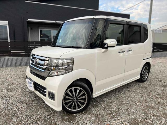 Ｎ－ＢＯＸカスタム Ｇ・ターボＬパッケージ　ＥＴＣ　バックカメラ　両側電動スライドドア　ナビ　ＴＶ　オートクルーズコントロール　オートライト　スマートキー　アイドリングストップ　電動格納ミラー　ベンチシート　ＣＶＴ　ＥＳＣ　ＣＤ　ＤＶＤ再生（21枚目）