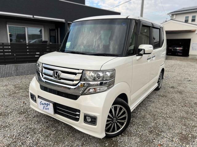 Ｎ－ＢＯＸカスタム Ｇ・ターボＬパッケージ　ＥＴＣ　バックカメラ　両側電動スライドドア　ナビ　ＴＶ　オートクルーズコントロール　オートライト　スマートキー　アイドリングストップ　電動格納ミラー　ベンチシート　ＣＶＴ　ＥＳＣ　ＣＤ　ＤＶＤ再生（23枚目）