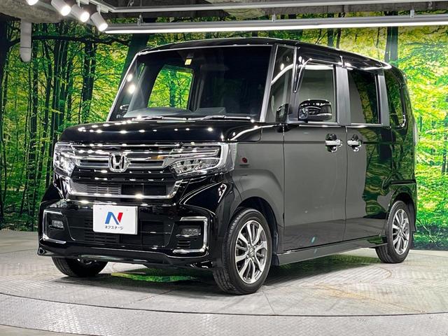 Ｎ－ＢＯＸカスタム Ｌ　両側電動ドア　純正ナビ　バックカメラ　衝突軽減　アダプティブクルーズ　禁煙車　コーナーセンサー　Ｂｌｕｅｔｏｏｔｈ　ステアリングスイッチ　ＬＥＤヘッド　シートヒーター　オートライト　オートエアコン（60枚目）