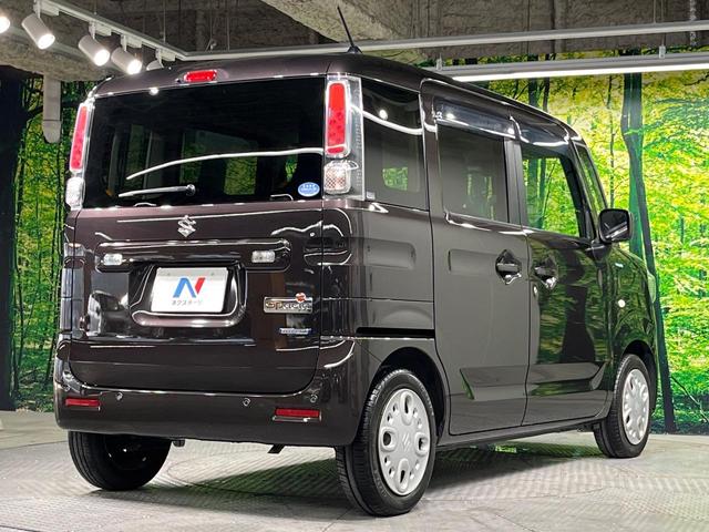 スペーシア ハイブリッドＧ　衝突軽減装置　禁煙車　コーナーセンサー　スマートキー　車線逸脱警報　オートライト　オートエアコン　ＣＤ　電動格納ミラー　レーンアシスト　アイドリングストップ　横滑り防止装置　プライバシーガラス（17枚目）