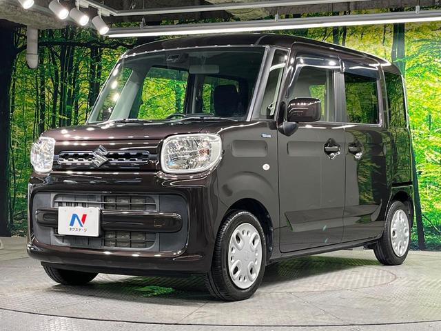 スペーシア ハイブリッドＧ　衝突軽減装置　禁煙車　コーナーセンサー　スマートキー　車線逸脱警報　オートライト　オートエアコン　ＣＤ　電動格納ミラー　レーンアシスト　アイドリングストップ　横滑り防止装置　プライバシーガラス（51枚目）
