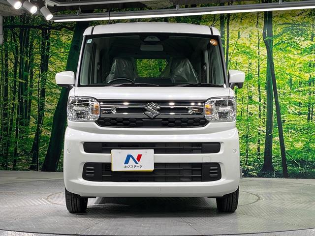 スペーシア ハイブリッドＸ　届出済未使用車　両側電動ドア　衝突被害軽減システム　コーナーセンサー　スマートキー　ＬＥＤヘッド　オートハイビーム　車線逸脱警報　オートライト　オートエアコン　プライバシーガラス（14枚目）