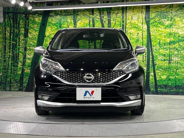 ノート X モード・プレミア 純正SDナビ バックカメラ 衝突被害軽減システム 禁煙車 ドラレコ スマートキー LEDヘッド ETC 車線逸脱警報 オートライト オートエアコン Bluetooth CD DVD再生 フルセグ(14枚目)