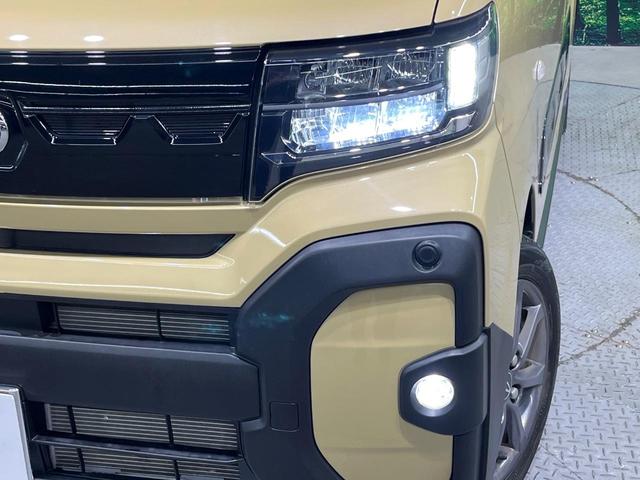 タント ファンクロス 両側電動ドア SDナビ バックカメラ 衝突被害軽減システム 禁煙車 ドラレコ コーナーセンサー スマートキー LEDヘッド ETC オートライト オートエアコン 純正14インチアルミ(12枚目)