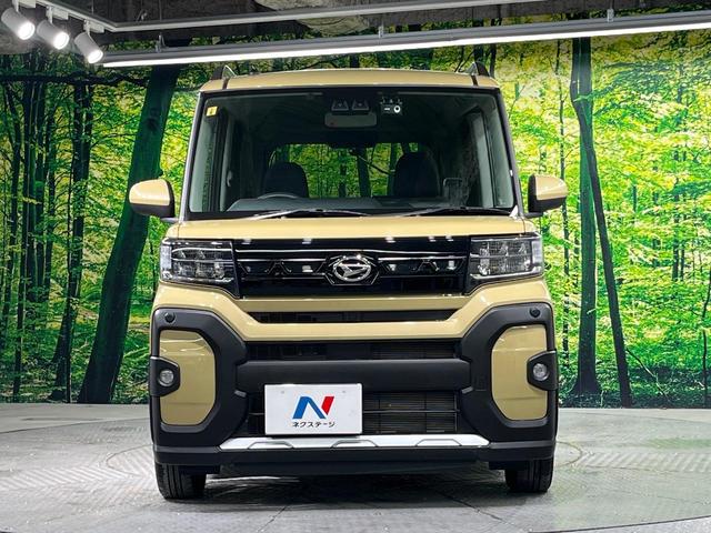 タント ファンクロス 両側電動ドア SDナビ バックカメラ 衝突被害軽減システム 禁煙車 ドラレコ コーナーセンサー スマートキー LEDヘッド ETC オートライト オートエアコン 純正14インチアルミ(14枚目)