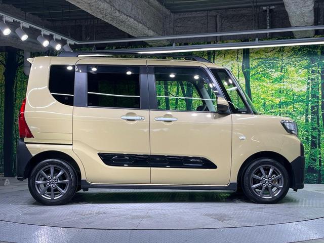 タント ファンクロス 両側電動ドア SDナビ バックカメラ 衝突被害軽減システム 禁煙車 ドラレコ コーナーセンサー スマートキー LEDヘッド ETC オートライト オートエアコン 純正14インチアルミ(70枚目)