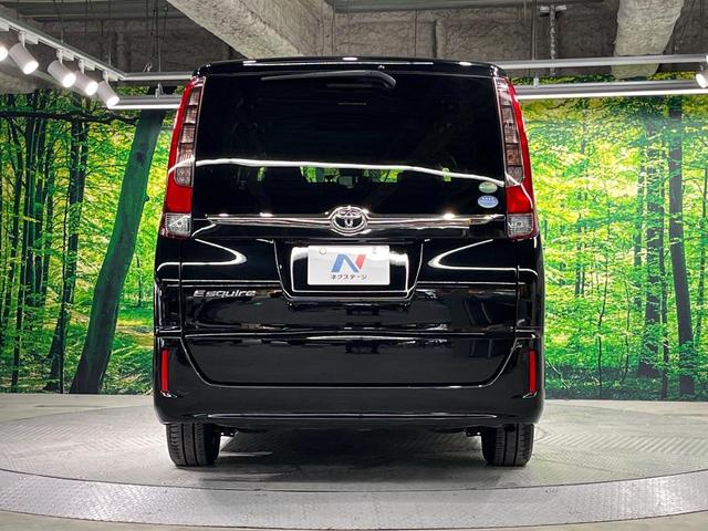 エスクァイア Gi ブラックテーラード 両側電動ドア 純正9型ナビ バックカメラ 衝突軽減装置 禁煙車 ハーフレザーシート ドラレコ スマートキー LEDヘッド ビルトインETC クルコン オートハイビーム 車線逸脱警報 オートライト(16枚目)