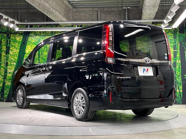 エスクァイア Gi ブラックテーラード 両側電動ドア 純正9型ナビ バックカメラ 衝突軽減装置 禁煙車 ハーフレザーシート ドラレコ スマートキー LEDヘッド ビルトインETC クルコン オートハイビーム 車線逸脱警報 オートライト(67枚目)