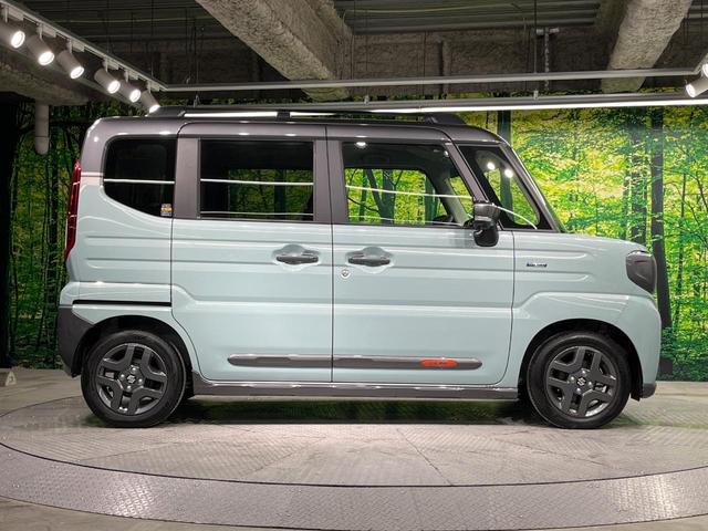 スペーシアギア ハイブリッドXZ ターボ ターボ 両側電動ドア 全周囲カメラ 衝突被害軽減システム レーダークルーズ 禁煙車 コーナーセンサー スマートキー LEDヘッド オートハイビーム 車線逸脱警報 オートライト オートエアコン(67枚目)