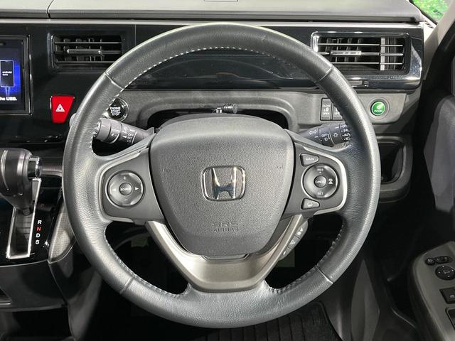 ステップワゴンスパーダ スパーダ 両側電動ドア バックカメラ 衝突軽減装置 レーダークルーズ 禁煙車 スマートキー LEDヘッド ビルトインETC 車線逸脱警報 オートライト デュアルエアコン 純正16インチアルミ Bluetooth(12枚目)