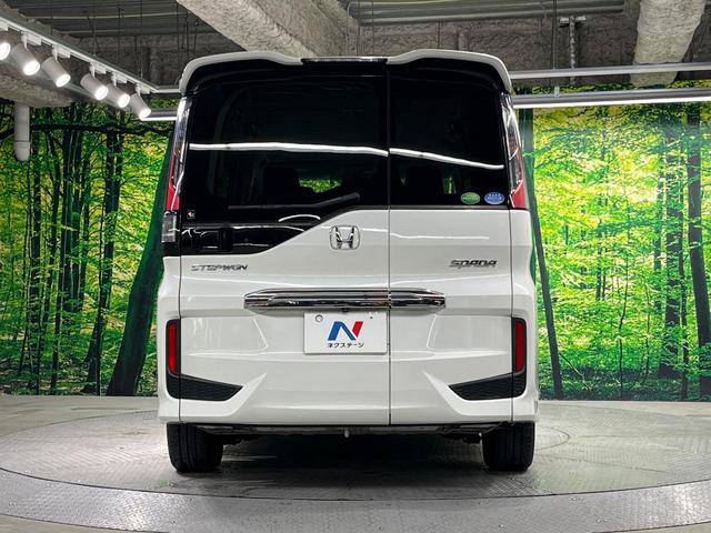 ステップワゴンスパーダ スパーダ 両側電動ドア バックカメラ 衝突軽減装置 レーダークルーズ 禁煙車 スマートキー LEDヘッド ビルトインETC 車線逸脱警報 オートライト デュアルエアコン 純正16インチアルミ Bluetooth(16枚目)