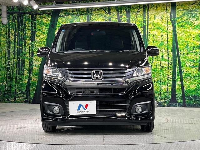 N-WGNカスタム G・Aパッケージ 純正8インチナビ バックカメラ 衝突軽減装置 禁煙車 ハーフレザーシート スマートキー HIDヘッド ETC クルコン オートライト オートエアコン 純正14インチアルミ Bluetooth(14枚目)