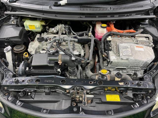 アクア G 純正SDナビ バックカメラ 禁煙車 スマートキー ETC オートエアコン Bluetooth CD DVD再生 フルセグ(18枚目)