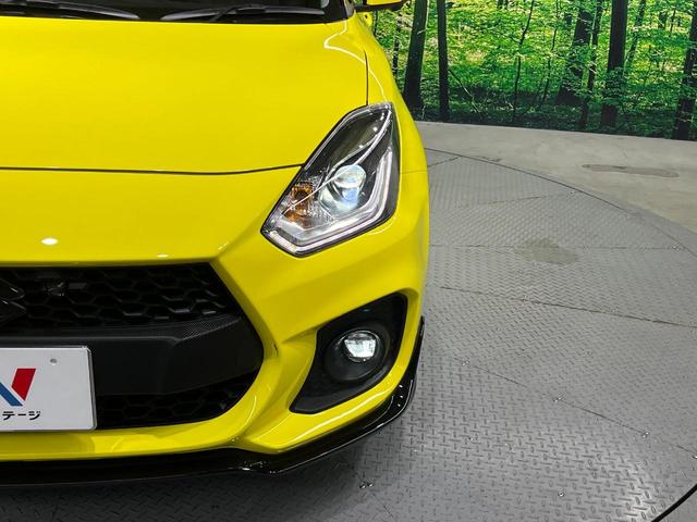 スイフトスポーツ ベースグレード MT車 全周囲カメラ 衝突被害軽減システム 禁煙車 ハーフレザーシート シートヒーター ドラレコ コーナーセンサー スマートキー LEDヘッド ビルトインETC 純正17インチアルミ 車線逸脱警報(12枚目)
