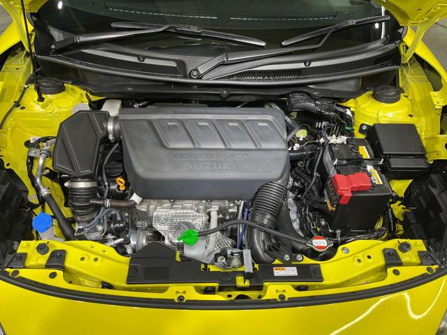 スイフトスポーツ ベースグレード MT車 全周囲カメラ 衝突被害軽減システム 禁煙車 ハーフレザーシート シートヒーター ドラレコ コーナーセンサー スマートキー LEDヘッド ビルトインETC 純正17インチアルミ 車線逸脱警報(18枚目)