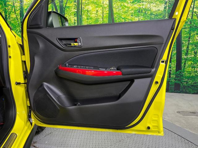 スイフトスポーツ ベースグレード MT車 全周囲カメラ 衝突被害軽減システム 禁煙車 ハーフレザーシート シートヒーター ドラレコ コーナーセンサー スマートキー LEDヘッド ビルトインETC 純正17インチアルミ 車線逸脱警報(45枚目)