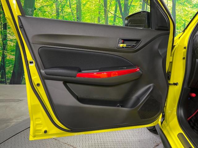 スイフトスポーツ ベースグレード MT車 全周囲カメラ 衝突被害軽減システム 禁煙車 ハーフレザーシート シートヒーター ドラレコ コーナーセンサー スマートキー LEDヘッド ビルトインETC 純正17インチアルミ 車線逸脱警報(47枚目)