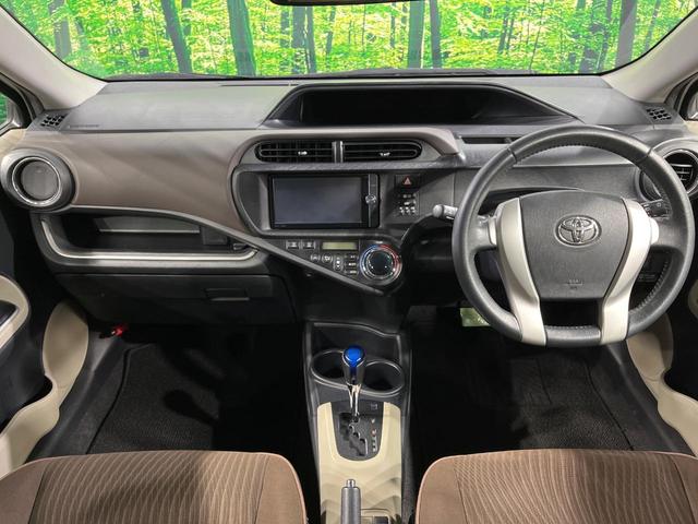 アクア Ｇ　バックカメラ　ＳＤナビ　禁煙車　スマートキー　ＥＴＣ　オートライト　オートエアコン　Ｂｌｕｅｔｏｏｔｈ　ＣＤ　ＤＶＤ再生　フルセグ（2枚目）