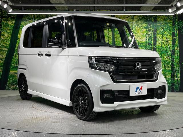 N-BOXカスタム Lターボ スタイル+ブラック 両側電動スライド 8インチナビ バックカメラ 衝突軽減 レーダークルーズ 禁煙車 ハーフレザーシート シートヒーター コーナーセンサー レーンキープ スマートキー LEDヘッド オートブレーキホールド(16枚目)