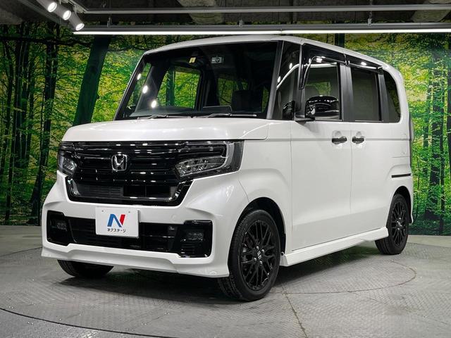N-BOXカスタム Lターボ スタイル+ブラック 両側電動スライド 8インチナビ バックカメラ 衝突軽減 レーダークルーズ 禁煙車 ハーフレザーシート シートヒーター コーナーセンサー レーンキープ スマートキー LEDヘッド オートブレーキホールド(64枚目)