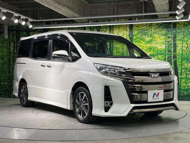 ノア Ｓｉ　ダブルバイビーＩＩ　両側電動ドア　純正９型ナビ　後席モニター　バックカメラ　衝突被害軽減システム　クルコン　禁煙車　ハーフレザーシート　スマートキー　ＬＥＤヘッド　ビルトインＥＴＣ　純正１６インチアルミ（17枚目）