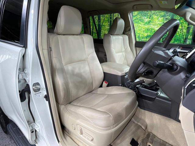 ランドクルーザープラド ＴＸ　Ｌパッケージ　４ＷＤ　７人乗り　サンルーフ　全周囲カメラ　衝突被害軽減システム　レーダークルーズ　禁煙車　レザーシート　前席シートエアコン　ドラレコ　コーナーセンサー　スマートキー　ビルトインＥＴＣ（8枚目）