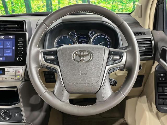 ランドクルーザープラド ＴＸ　Ｌパッケージ　４ＷＤ　７人乗り　サンルーフ　全周囲カメラ　衝突被害軽減システム　レーダークルーズ　禁煙車　レザーシート　前席シートエアコン　ドラレコ　コーナーセンサー　スマートキー　ビルトインＥＴＣ（12枚目）