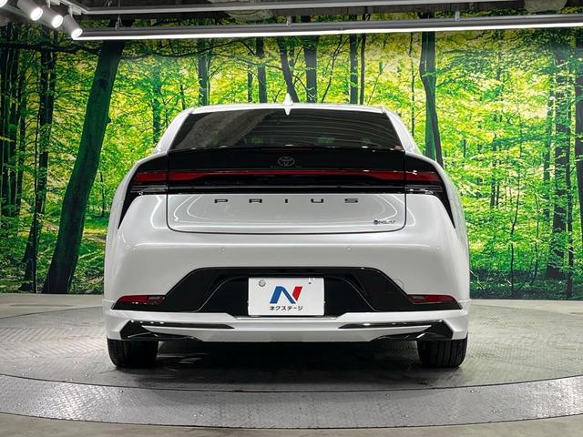 プリウス Ｚ　全周囲カメラ　衝突被害軽減システム　禁煙車　レザーシート　前席シートエアコン　パワーシート　ドラレコ　コーナーセンサー　スマートキー　ＬＥＤヘッド　ＥＴＣ２．０　純正１９インチアルミ（15枚目）