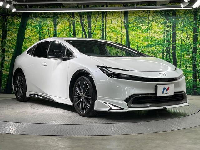 プリウス Ｚ　全周囲カメラ　衝突被害軽減システム　禁煙車　レザーシート　前席シートエアコン　パワーシート　ドラレコ　コーナーセンサー　スマートキー　ＬＥＤヘッド　ＥＴＣ２．０　純正１９インチアルミ（16枚目）