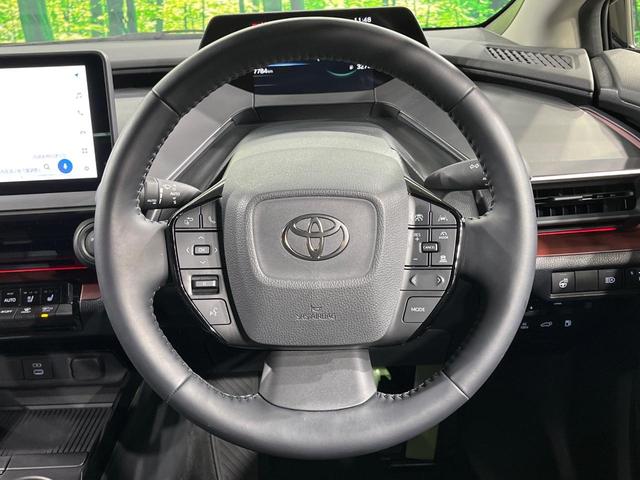 プリウス Z 全周囲カメラ 衝突被害軽減システム 禁煙車 電動リアゲート ハーフレザーシート 前席シートエアコン パワーシート コーナーセンサー スマートキー LEDヘッド ETC2.0 純正19インチアルミ(11枚目)