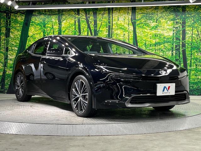 プリウス Z 全周囲カメラ 衝突被害軽減システム 禁煙車 電動リアゲート ハーフレザーシート 前席シートエアコン パワーシート コーナーセンサー スマートキー LEDヘッド ETC2.0 純正19インチアルミ(16枚目)