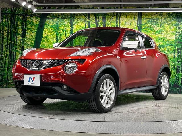 ジューク 15RX Vセレクション パーソナライゼーション 純正SDナビ バックカメラ 衝突被害軽減システム 禁煙車 ドラレコ スマートキー LEDヘッド ETC 純正17インチアルミ オートライト オートエアコン Bluetooth 地デジ HIDフォグ(53枚目)