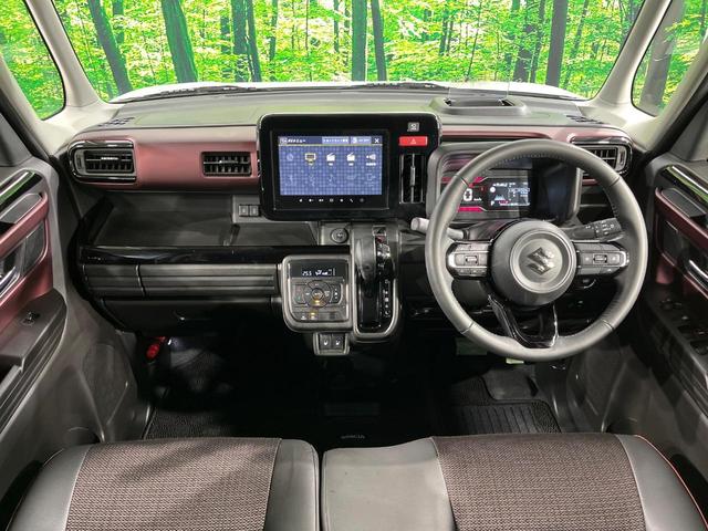 スペーシアカスタム ハイブリッドXS 両側電動ドア 全周囲カメラ 衝突被害軽減システム 禁煙車 ハーフレザーシート コーナーセンサー スマートキー HIDヘッド ビルトインETC 純正15インチアルミ 車線逸脱警報 オートライト(2枚目)