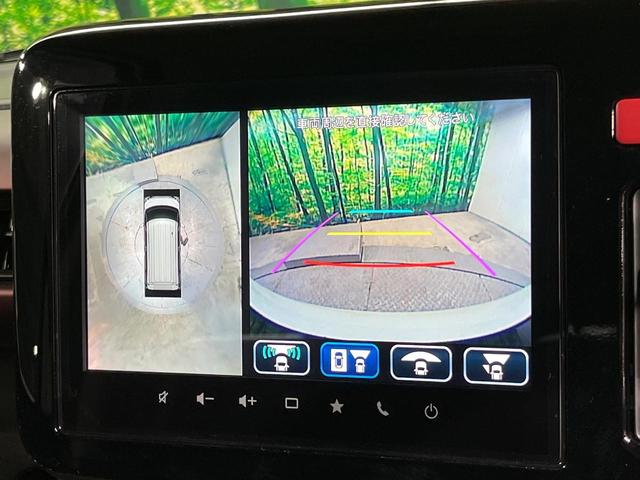 スペーシアカスタム ハイブリッドXS 両側電動ドア 全周囲カメラ 衝突被害軽減システム 禁煙車 ハーフレザーシート コーナーセンサー スマートキー HIDヘッド ビルトインETC 純正15インチアルミ 車線逸脱警報 オートライト(28枚目)