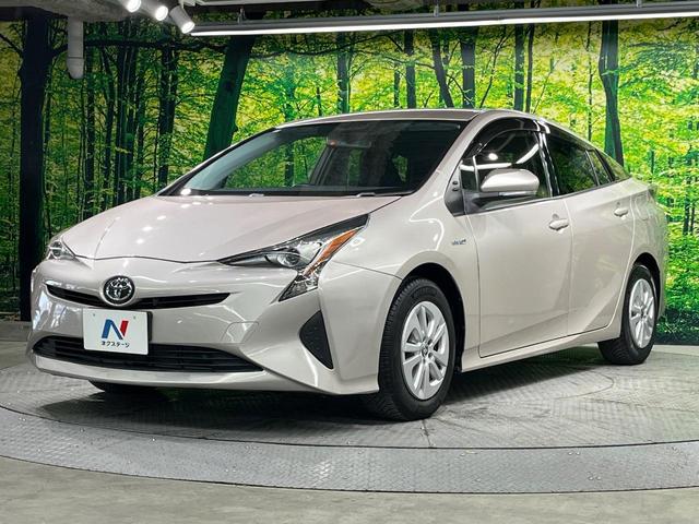 プリウス S バックカメラ 衝突被害軽減システム 禁煙車 スマートキー LEDヘッド ビルトインETC 純正15インチアルミ オートライト オートエアコン Bluetooth フルセグ(55枚目)