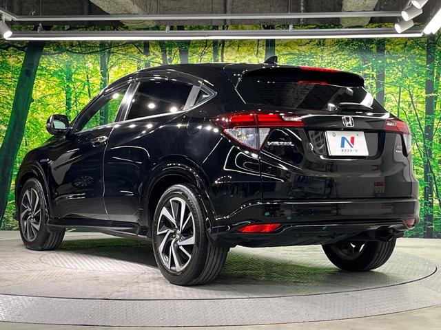 ヴェゼル ハイブリッドRS・ホンダセンシング 純正8インチSDナビ バックカメラ 衝突軽減 レーダークルーズ 禁煙車 ハーフレザーシート シートヒーター スマートキー LEDヘッド ビルトインETC 純正18インチアルミ 車線逸脱警報(67枚目)