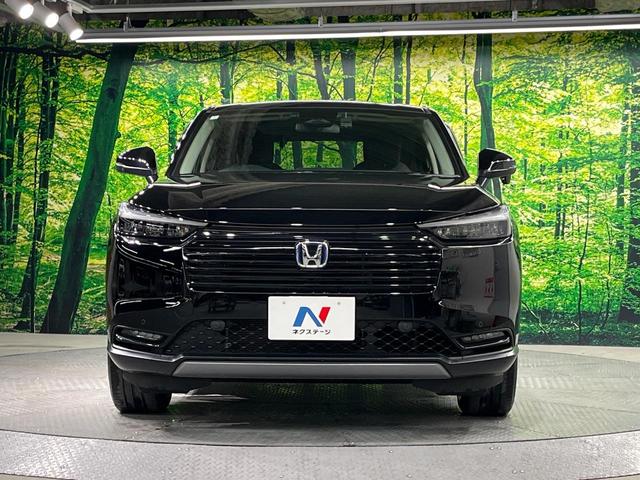 ヴェゼル e:HEV X 純正SDナビ バックカメラ 衝突被害軽減システム 禁煙車 ドラレコ コーナーセンサー スマートキー LEDヘッド ビルトインETC 純正16インチアルミ オートハイビーム 車線逸脱警報 オートライト(14枚目)