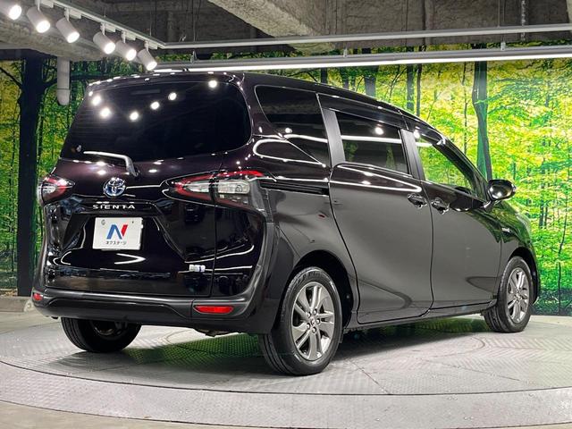 シエンタ ハイブリッドG クエロ 両側電動ドア 純正SDナビ バックカメラ 衝突被害軽減システム 禁煙車 ハーフレザーシート ドラレコ スマートキー LEDヘッド ビルトインETC 純正15インチアルミ オートライト オートエアコン(18枚目)