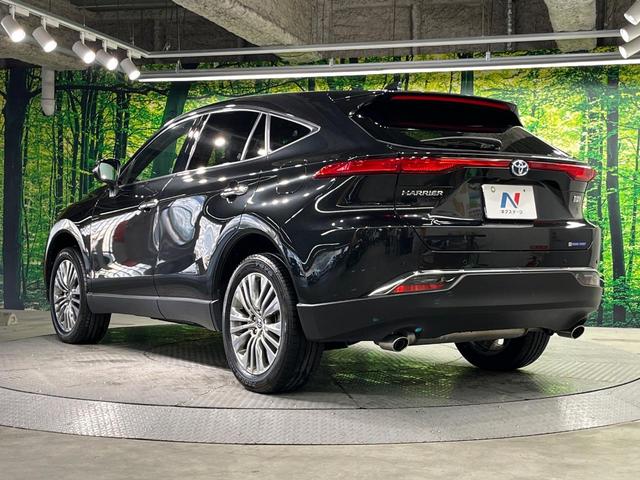 ハリアーハイブリッド Ｚ　レザーパッケージ　純正１２．３インチワイドナビ　全周囲カメラ　ＪＢＬサウンド　衝突軽減　レーダークルーズ　禁煙車　パワーバックドア　本革シート　シートヒーター　パワーシート　コーナーセンサー　スマートキー（25枚目）