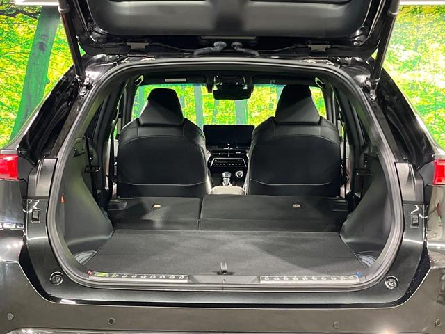 ハリアーハイブリッド Ｚ　レザーパッケージ　純正１２．３インチワイドナビ　全周囲カメラ　ＪＢＬサウンド　衝突軽減　レーダークルーズ　禁煙車　パワーバックドア　本革シート　シートヒーター　パワーシート　コーナーセンサー　スマートキー（39枚目）