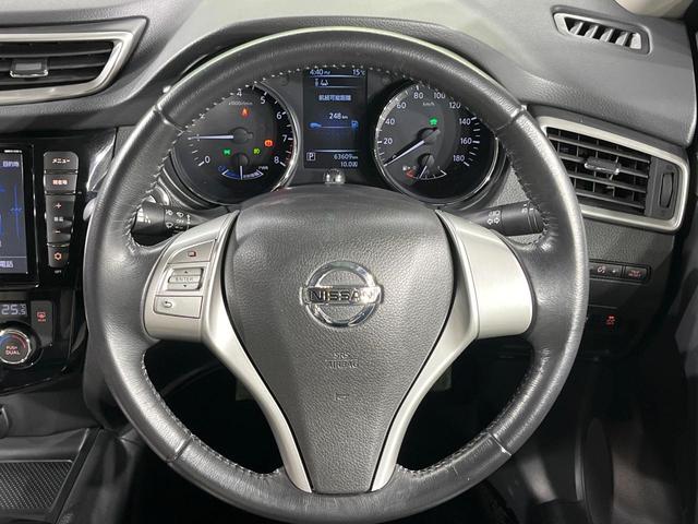 エクストレイル モード・プレミアハイブリッドエマージェンシブレーキＰ　４ＷＤ　純正ＳＤナビ　後席モニター　バックカメラ　衝突被害軽減システム　禁煙車　レザーシート　ドラレコ　スマートキー　ＬＥＤヘッド　ＥＴＣ　純正１８インチアルミ　オートライト　オートエアコン（11枚目）