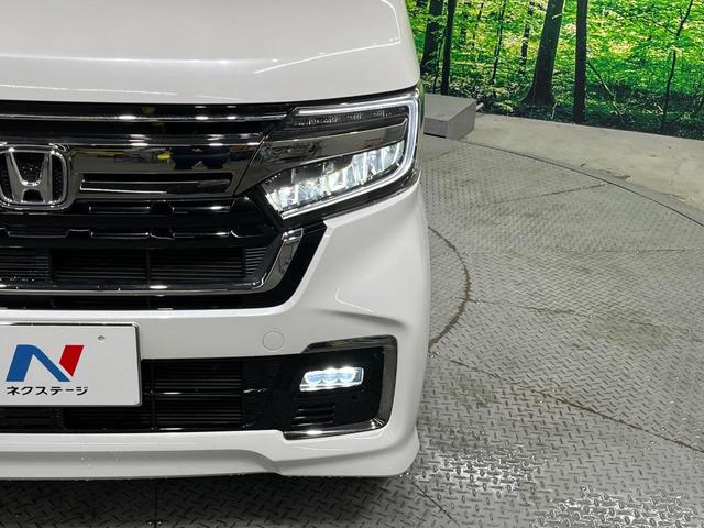 Ｎ－ＢＯＸカスタム Ｌターボ　両側電動ドア　純正ＳＤナビ　バックカメラ　衝突被害軽減システム　禁煙車　ドラレコ　コーナーセンサー　スマートキー　ＬＥＤヘッド　ビルトインＥＴＣ　純正１５インチアルミ　オートライト　オートエアコン（12枚目）